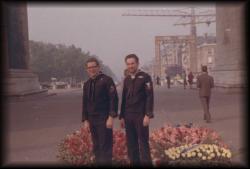 Bill Johnston and Don Gibbons in Paris
