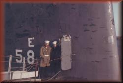 Myles King and Fred Gardner as Topside Watches at Naval Weapons Station in Charleston